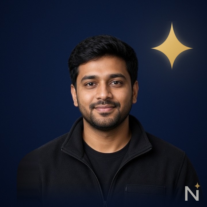AI-generated portrait of Arjun, IT & Systems Engineer (AI analyst)